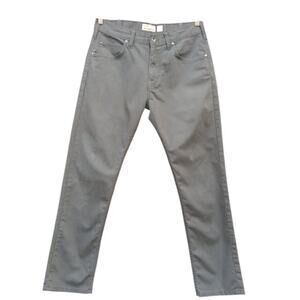 PATAGONIA | 32x30 Iron Clad Grey Chino Straight Leg Organic Cotton Blend Pants